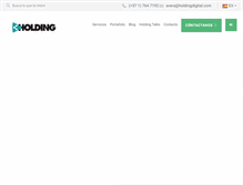 Tablet Screenshot of holdingdigital.com